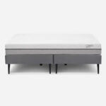 Cama Europea Pratta 2 Plazas patas de metal - Imagen 2