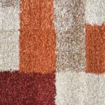 Alfombra Portland 133x190 cm naranjo/crudo - Imagen 6