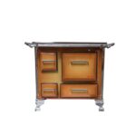 COCINA A LEÑA MUEBLE  90X60  ENLOZADA DIFUMADO