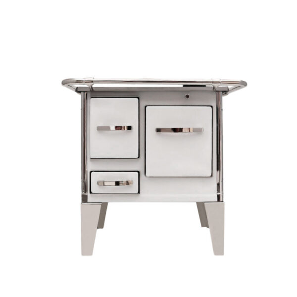 Cocina a Leña 3P modelo Sarah 65×46 Blanco