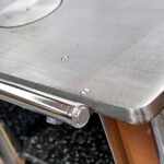 COCINA A LEÑA MUEBLE  90X60  ENLOZADA DIFUMADO - Imagen 3