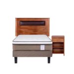 Cama New Style 6 1,5 Plazas + Muebles Ferrara - Imagen 2