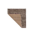 Alfombra mo shag 160x235 cm gris - Imagen 5