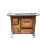 COCINA A LEÑA MUEBLE  90X60  ENLOZADA DIFUMADO - Imagen 4