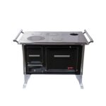 COCINA A LEÑA 4 PLATOS 90X60 NEGRA TRADICIONAL