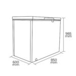 Congelador Dual 249 lts. 102.5x62.5x88.5 cm - Imagen 6