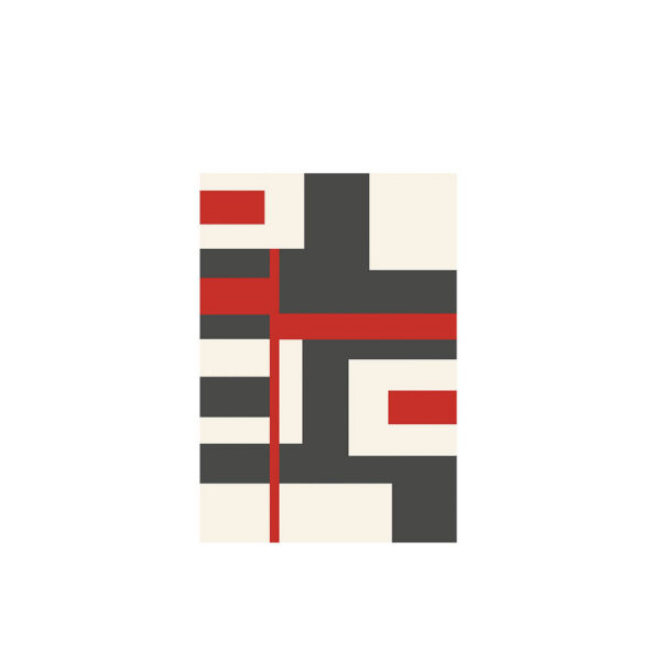 Alfombra Shuffle 160x230 cm multicolor