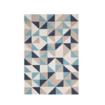 Alfombra canvas triángulo 120x170 cm