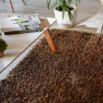 Alfombra shaggy mix 120x170 cm café - Imagen 6