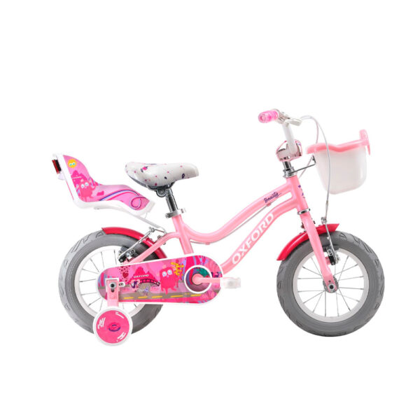BICICLETA INFANTIL BEAUTY ARO 12 ROSA