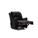 Bergere Reclinable Jarrie PVC Manual Negro