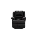 Bergere Reclinable Jarrie PVC Manual Negro - Imagen 4
