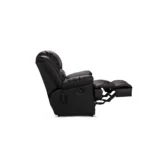 Bergere Reclinable Jarrie PVC Manual Negro - Imagen 6