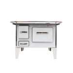 Cocina a Leña 4P modelo Sarah 92×62 Blanco