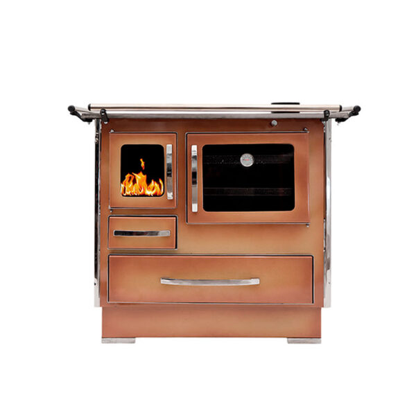 Cocina a Leña 4P Modelo Glass Alta 92×62 Difu.