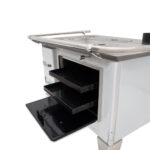 Cocina a Leña 4P modelo Sarah 92×62 Blanco - Imagen 4