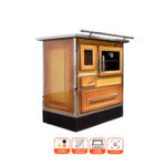 Cocina a Leña Calbuco MZ 90 Difumada+Kit de 6" - Imagen 3