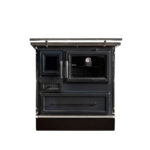 Cocina a Leña Calbuco MZ 90  Negro+Kit de 6" - Imagen 2