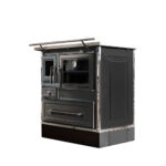 Cocina a Leña Calbuco MZ 90  Negro+Kit de 6" - Imagen 5