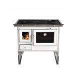 Cocina a Leña Calbuco L70 Blanca con Kit 5" - Imagen 2