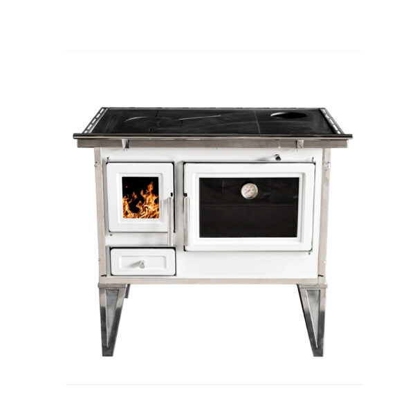 Cocina a Leña Calbuco L70 Blanca