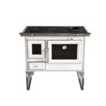 Cocina a Leña Calbuco L70 Blanca con Kit 5" - Imagen 3