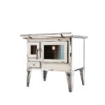 Cocina a Leña Calbuco L70 Blanca con Kit 5" - Imagen 6