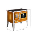 Cocina a Leña Calbuco L80 Difumada - Imagen 3