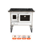 Cocina a Leña Calbuco L90 Blanca - Imagen 2