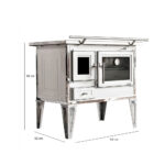 Cocina a Leña Calbuco L90 Blanca - Imagen 3