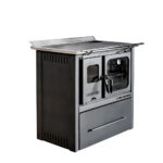 Cocina a Leña Combustión Lenta  M70 Gris - Imagen 5