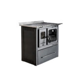 Cocina a Leña Combustión Lenta M90 Gris - Imagen 6