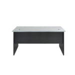 Escritorio Recto 160 Maple con Gris