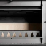 Estufa a Leña  Tirolesa Burdeo con Kit de 6" - Imagen 10