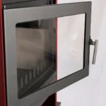 Estufa a Leña Tirolesa Doble Cara Burdeo - Imagen 11