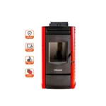 Estufa a Pellet P1800 Burdeo - Imagen 3