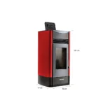 Estufa a Pellet P2000 Burdeo - Imagen 4