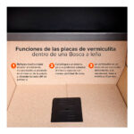 Chimenea a leña 850 Freestanding Bosca - Imagen 4