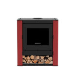 Estufa a leña Gold 500 Black Vision Burdeo