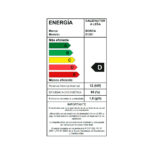 Estufa a leña Gold 500 Black Vision Rojo - Imagen 10