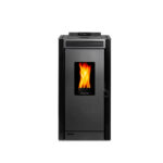 Estufa a pellet Black Vision Negro - Imagen 2