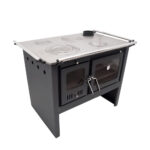 Cocina Combustión Lenta  KA80 Negro - Imagen 4