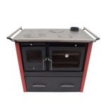 Cocina Combustión Lenta  KM100 Rojo - Imagen 3