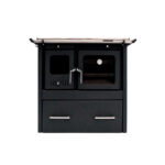 Cocina  Combustión Lenta  KM80 Negro - Imagen 2