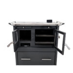 Cocina  Combustión Lenta  KM80 Negro - Imagen 5