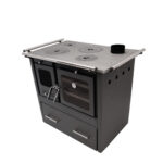 Cocina  Combustión Lenta  KM80 Negro - Imagen 3