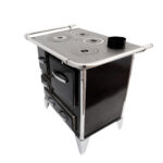 Cocina a Leña 4P modelo Mueble 92x62 Negro - Imagen 3