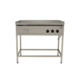 Plancha churrasquera lisa 100×60 cm Maigas