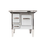 Cocina a Leña 3P modelo Sarah 72×46 Blanco