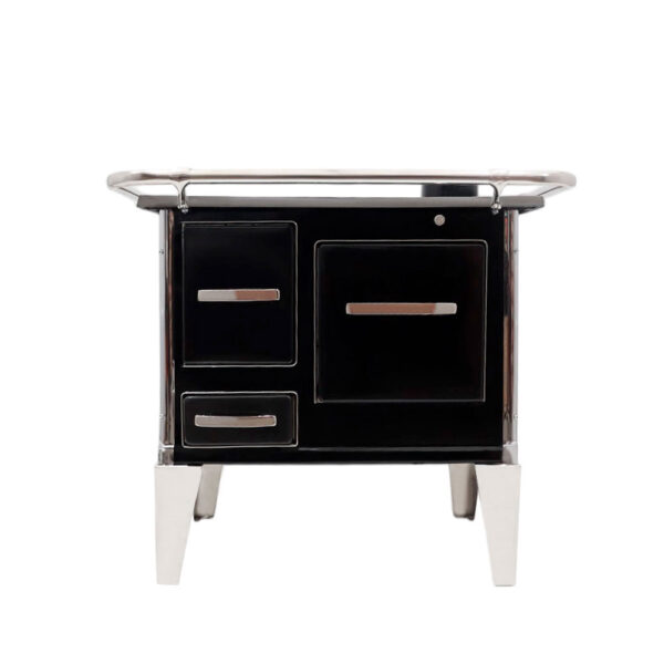 Cocina a Leña 4P modelo Sarah 72×56 Negro